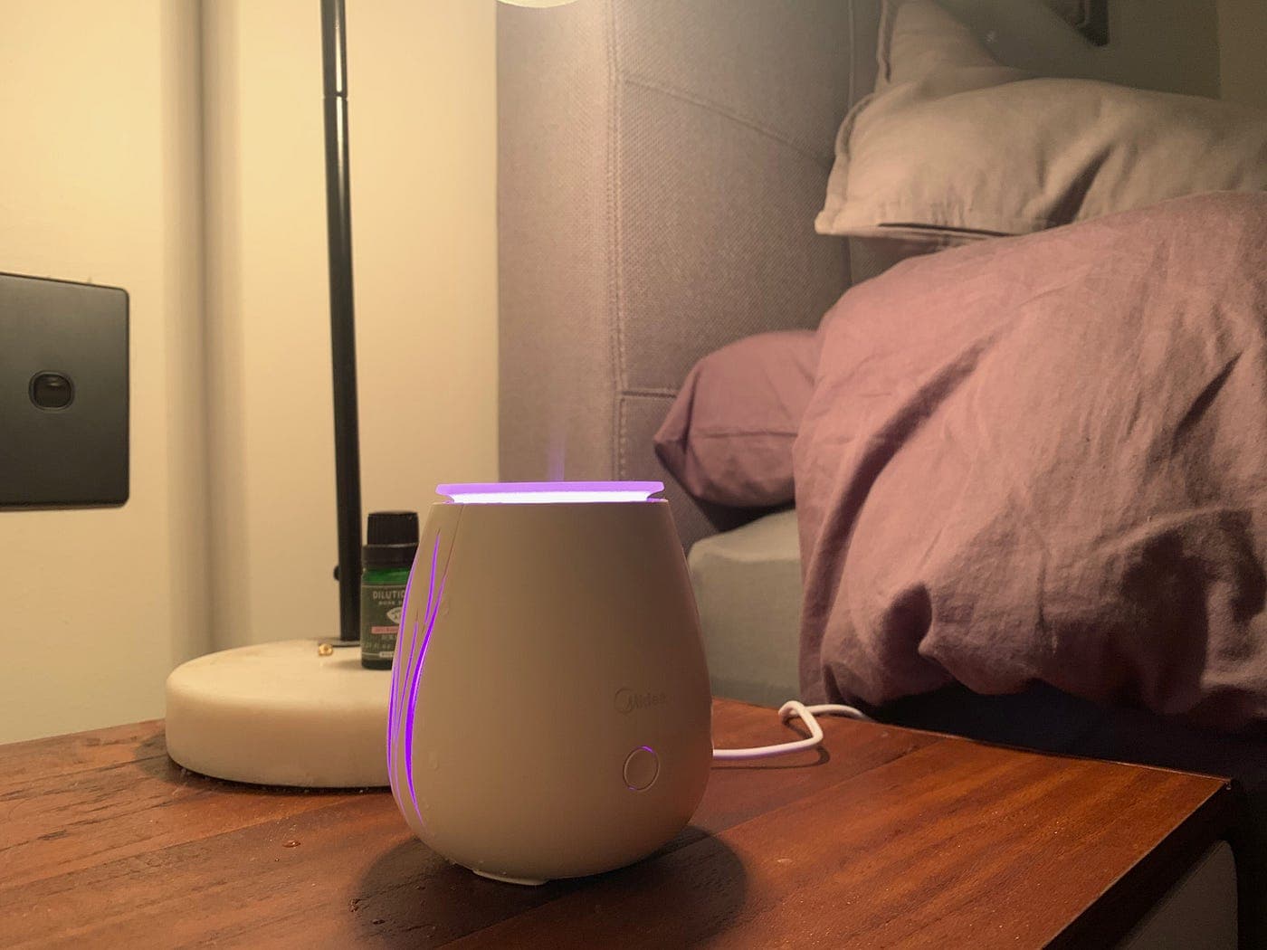 Bed side muisic player